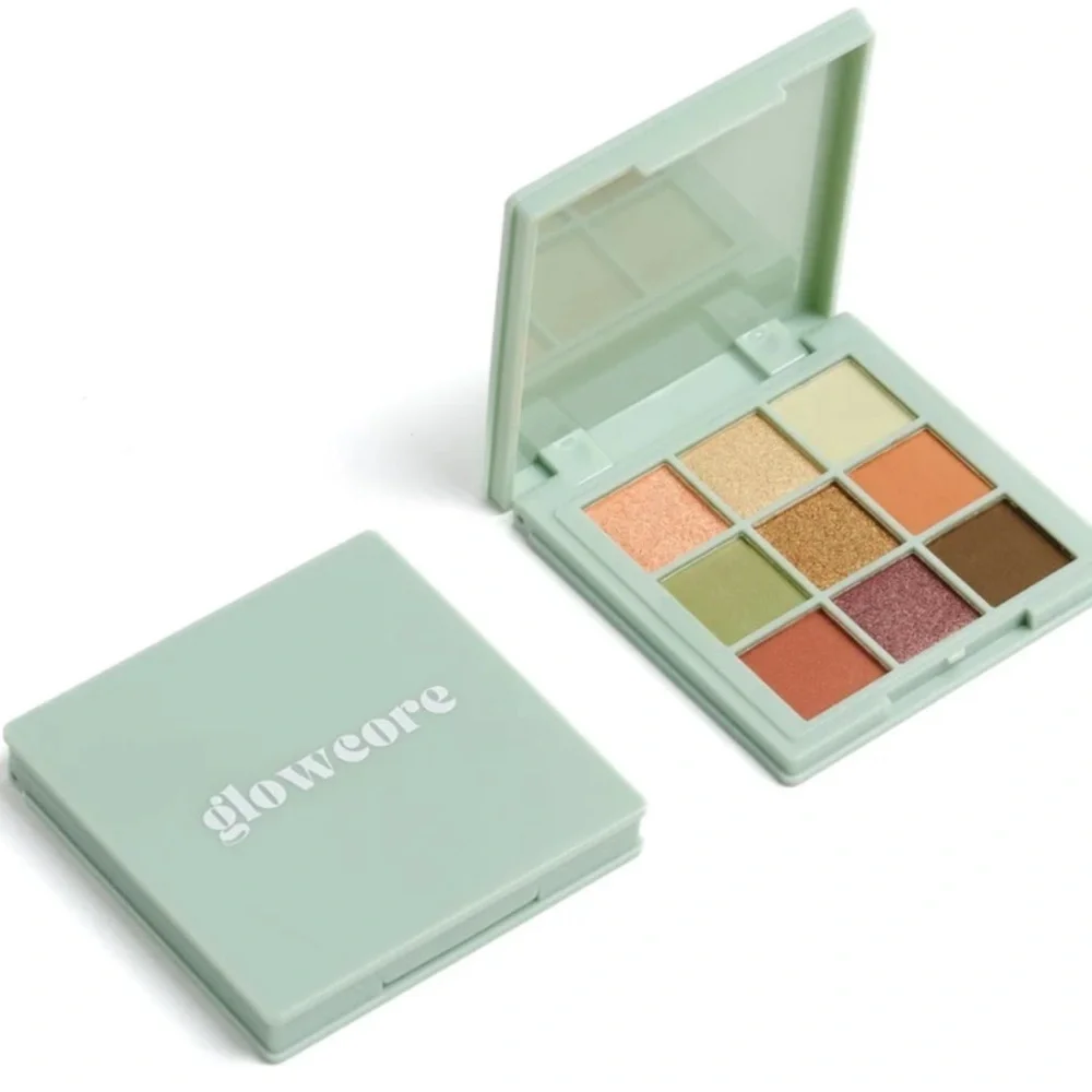 NWT Glowcore Mystic Earth Eyeshadow Palette vegan 9 shades